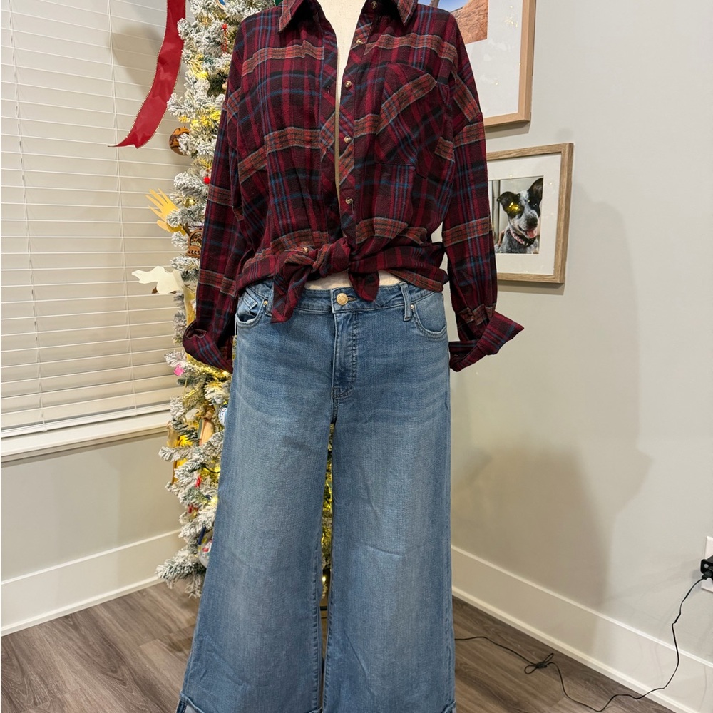 BKE Multicolor Plaid Shirt